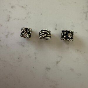 Three Pandora Charms